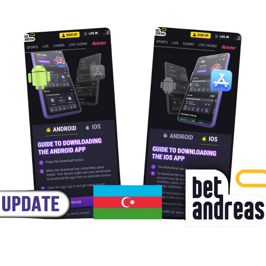 Mobil app və ödəniş üsulları